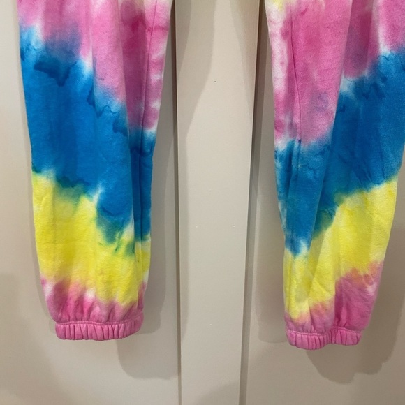 Spiritual Gangster Perfect Sweatpant Highlighter Tie Dye Size Small - Picture 10 of 13